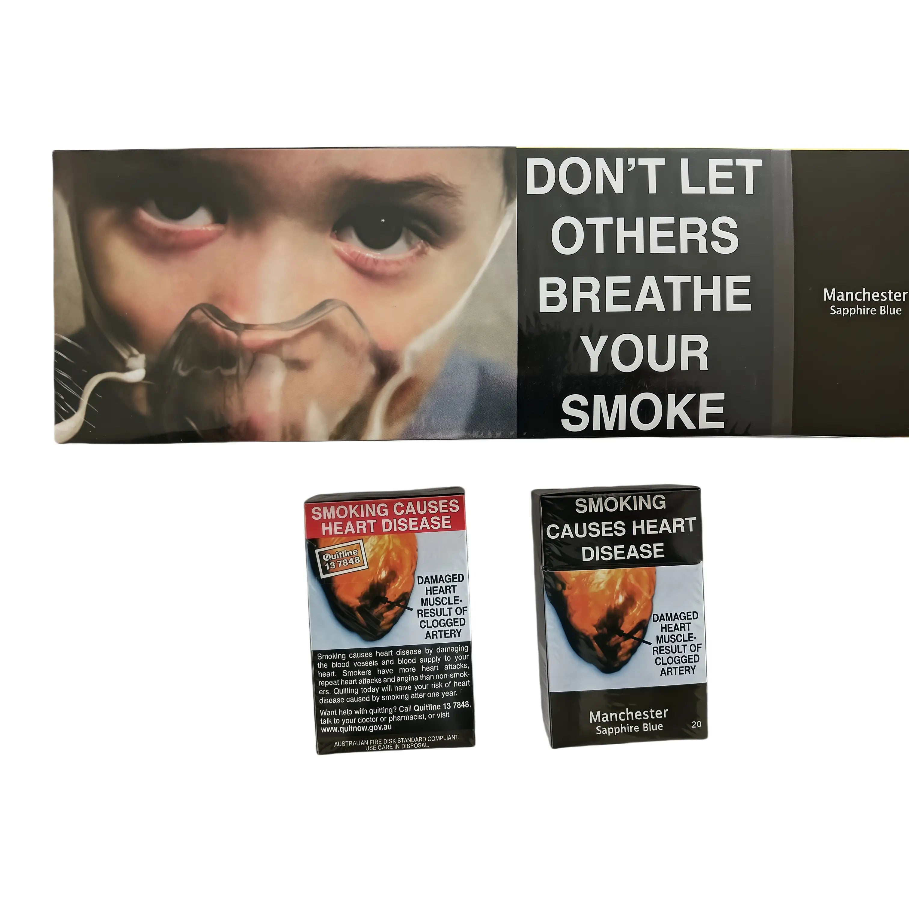 Manchester Sapphire Blue Carton