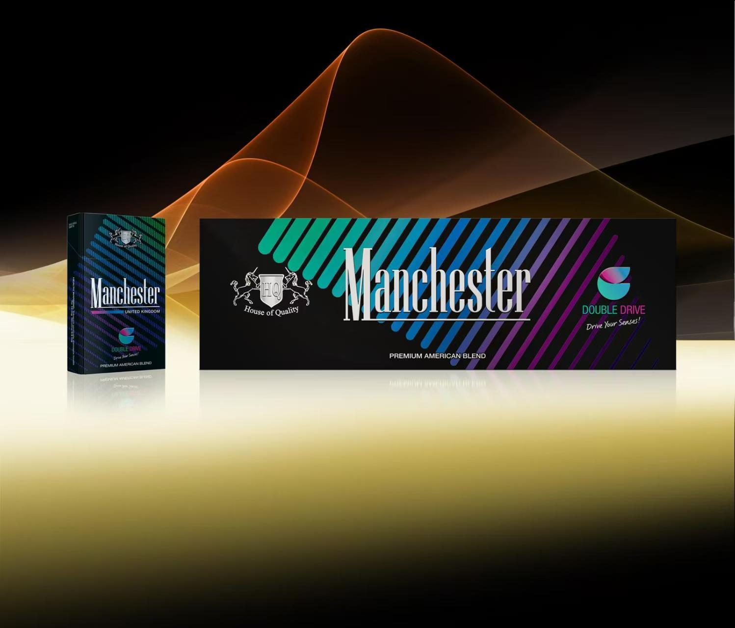 Manchester Double Drive Blueberry Mint 5mg Carton